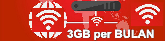 Cara Internet Gratis + 3GB Per Bulan
